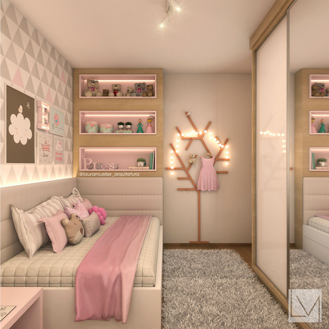 decoração quarto gamer menina adolescente