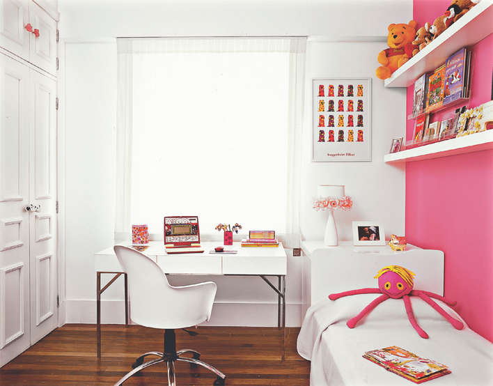 decoração quarto solteiro feminino simples