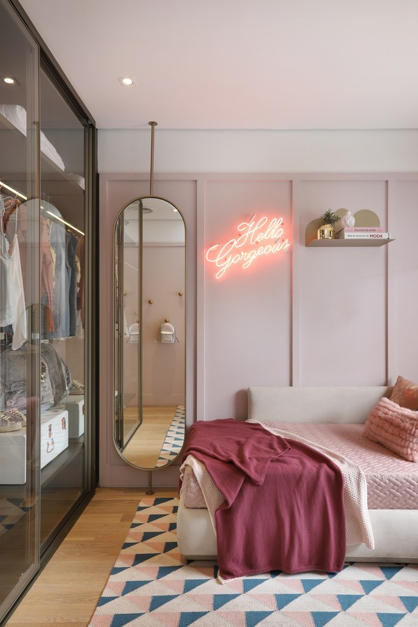 como decorar quarto de solteiro feminino gastando pouco