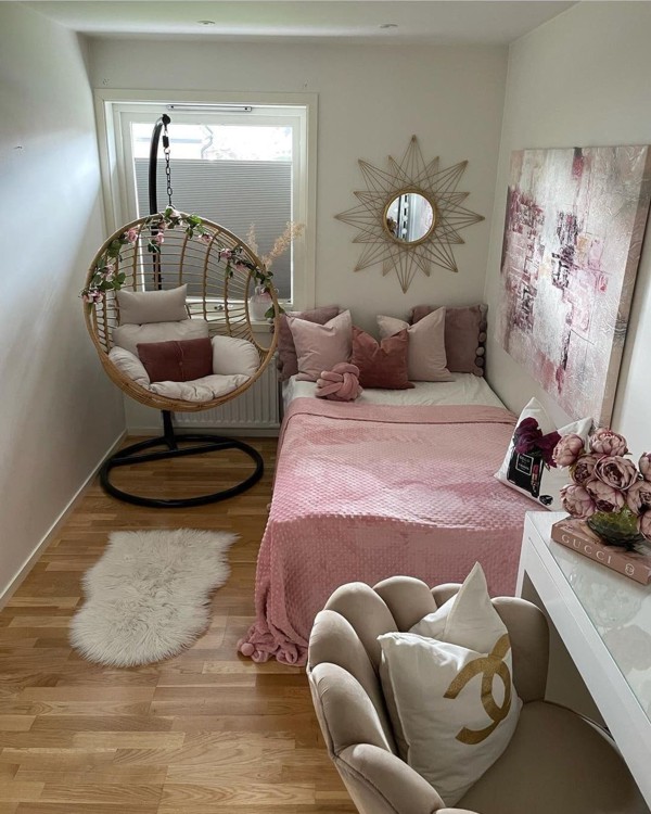 quarto feminino minimalista barato