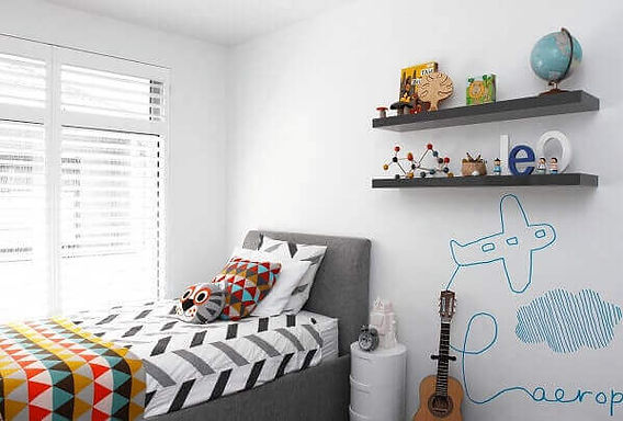 decoração de quarto infantil pequeno simples e barato