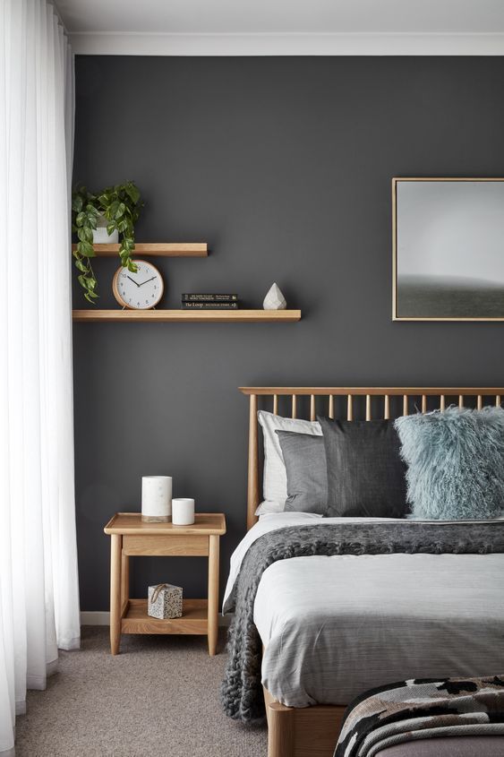 plantas na decoração de quarto