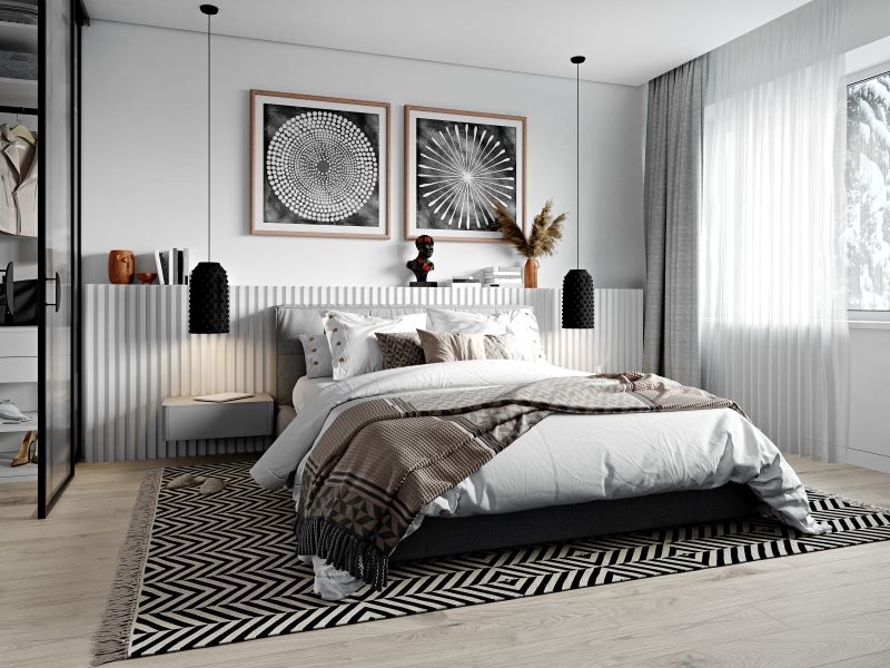 decoração de quarto de solteiro