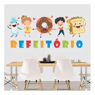 ideias criativas decoração refeitório infantil