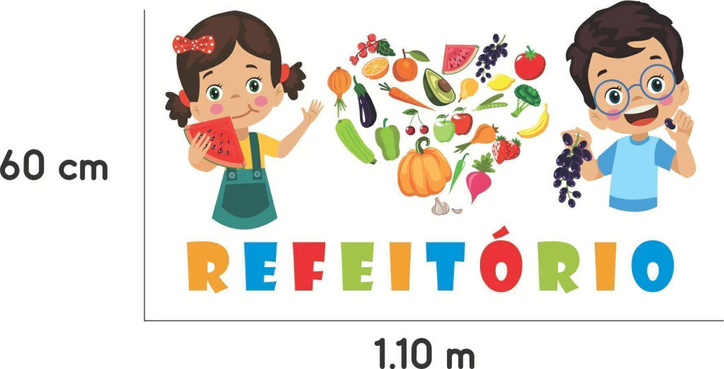 mobiliário refeitório infantil polipropileno ou madeira