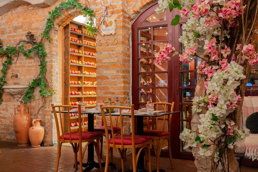restaurante fazenda decoração