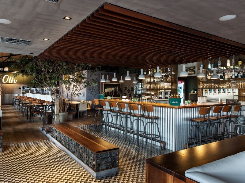 restaurante aconchegante decoração