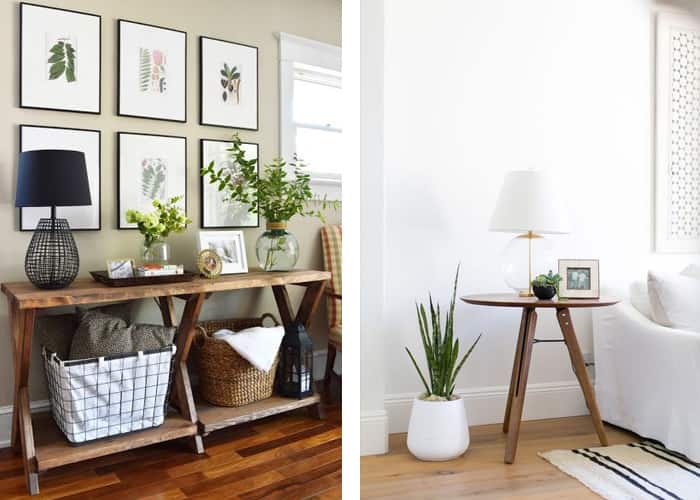 abajur de chão versus abajur de mesa qual o melhor para sala