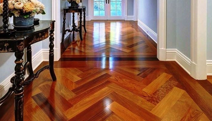 piso taco vs assoalho madeira decoração