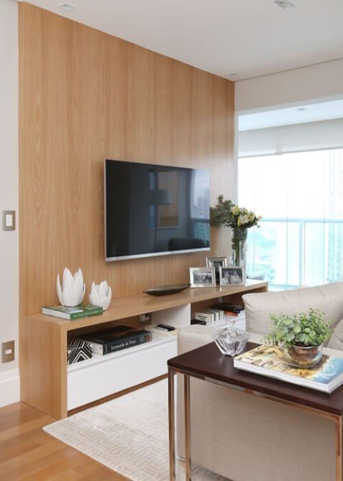 ideias criativas para decorar sala de apartamento pequeno gastando pouco