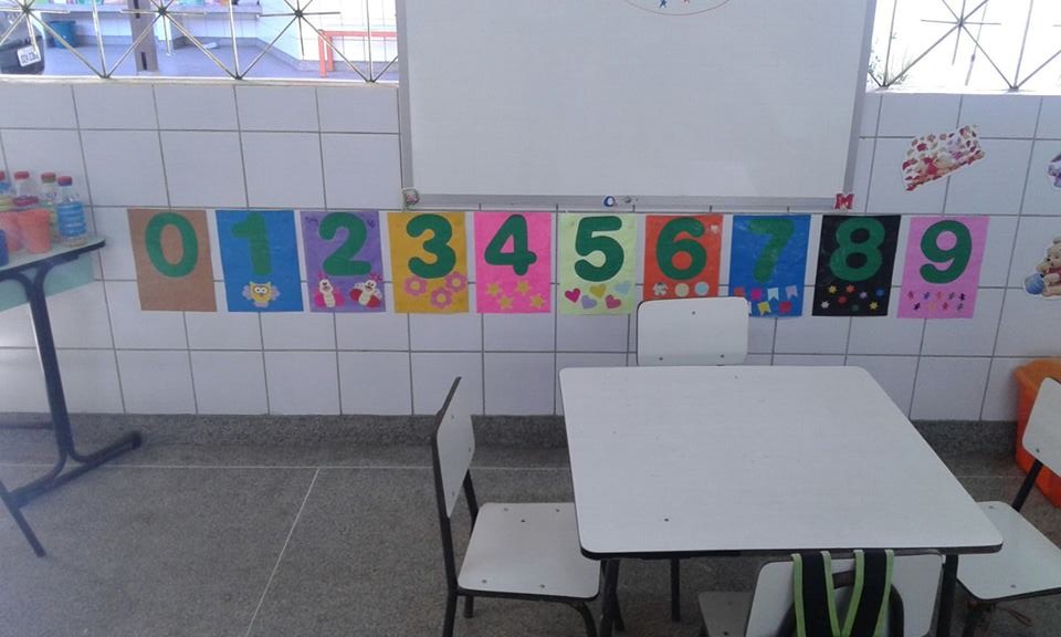 organização de sala de aula maternal