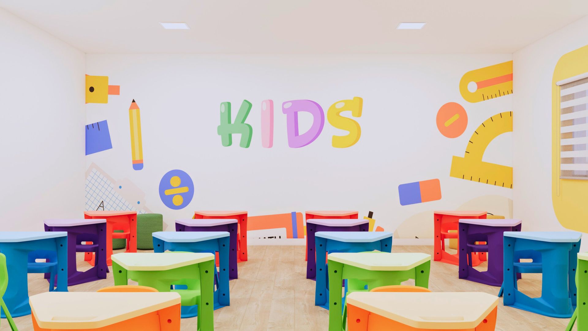 mobiliário infantil pedagógico