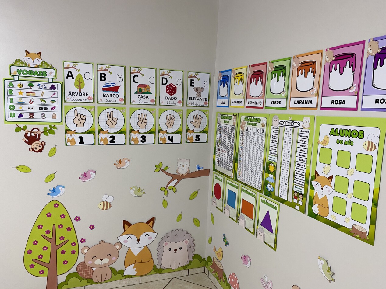decoração de berçário moderna