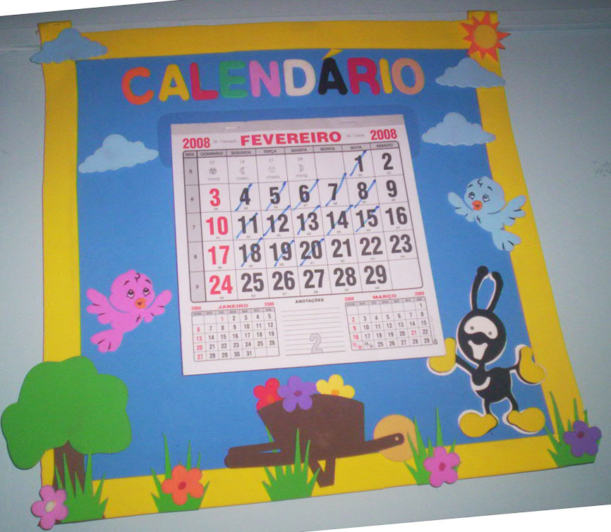 decoração sala de aula com EVA infantil