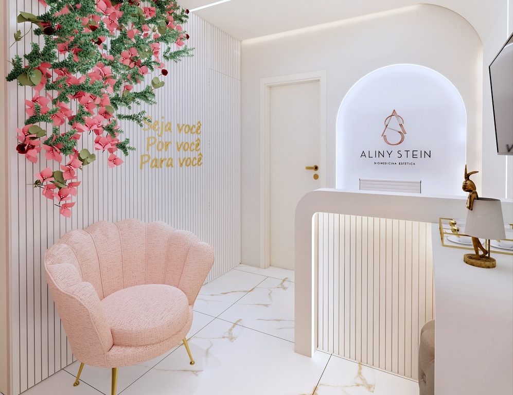 decoração de sala de estética