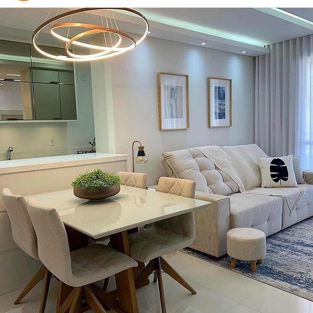 como decorar sala de jantar pequena gastando pouco
