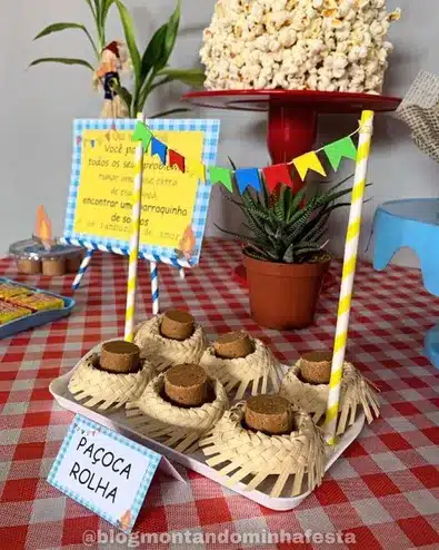 decoração de são joão para quintal