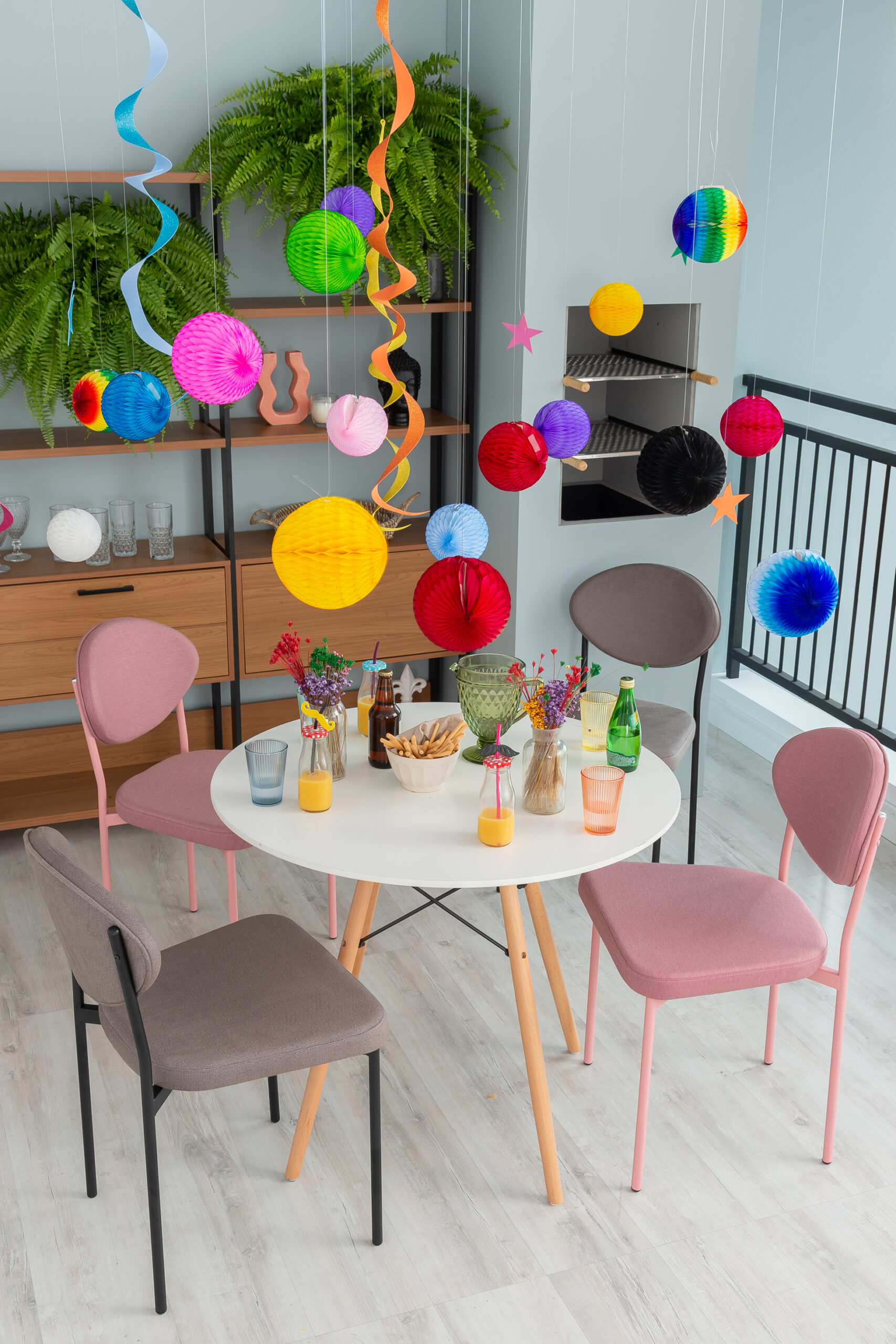 como decorar teto creche