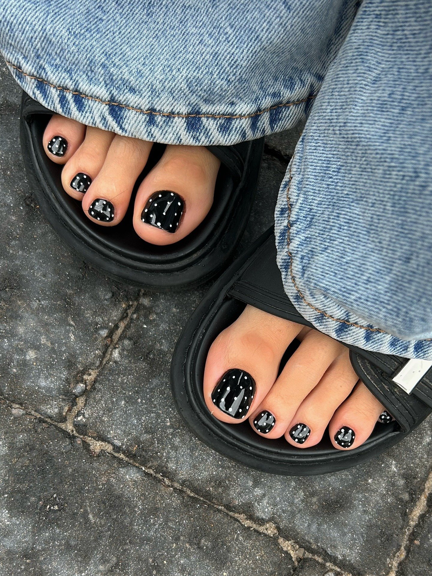 nail art para pés