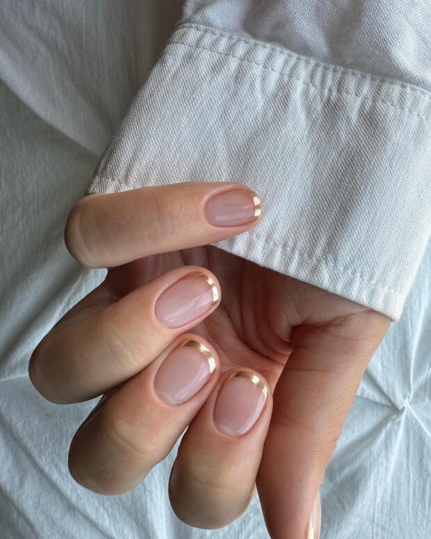 unha em gel glitter degradê