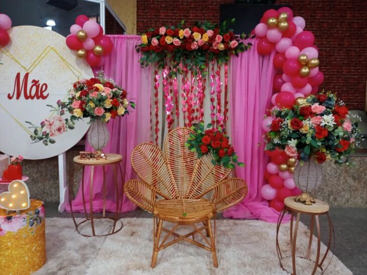 decoração dia das mães para sala pequena