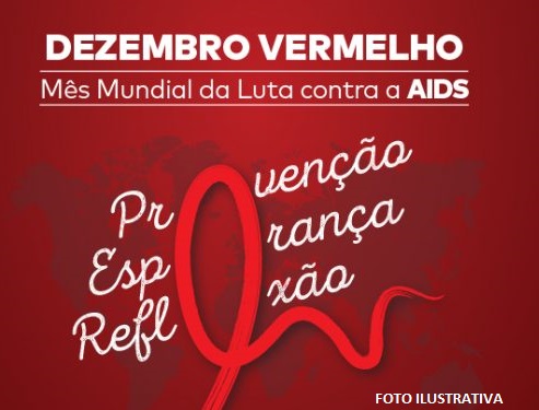ações de conscientização dezembro vermelho em postos de saúde