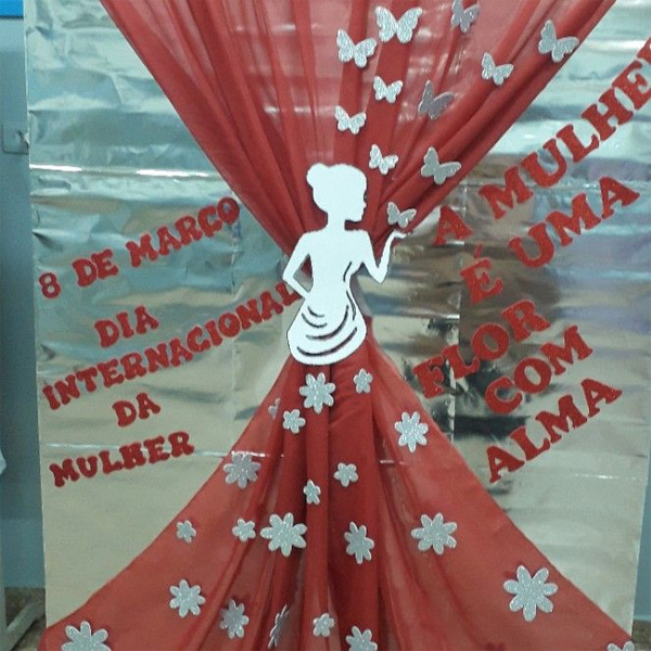 ideias painel dia da mulher