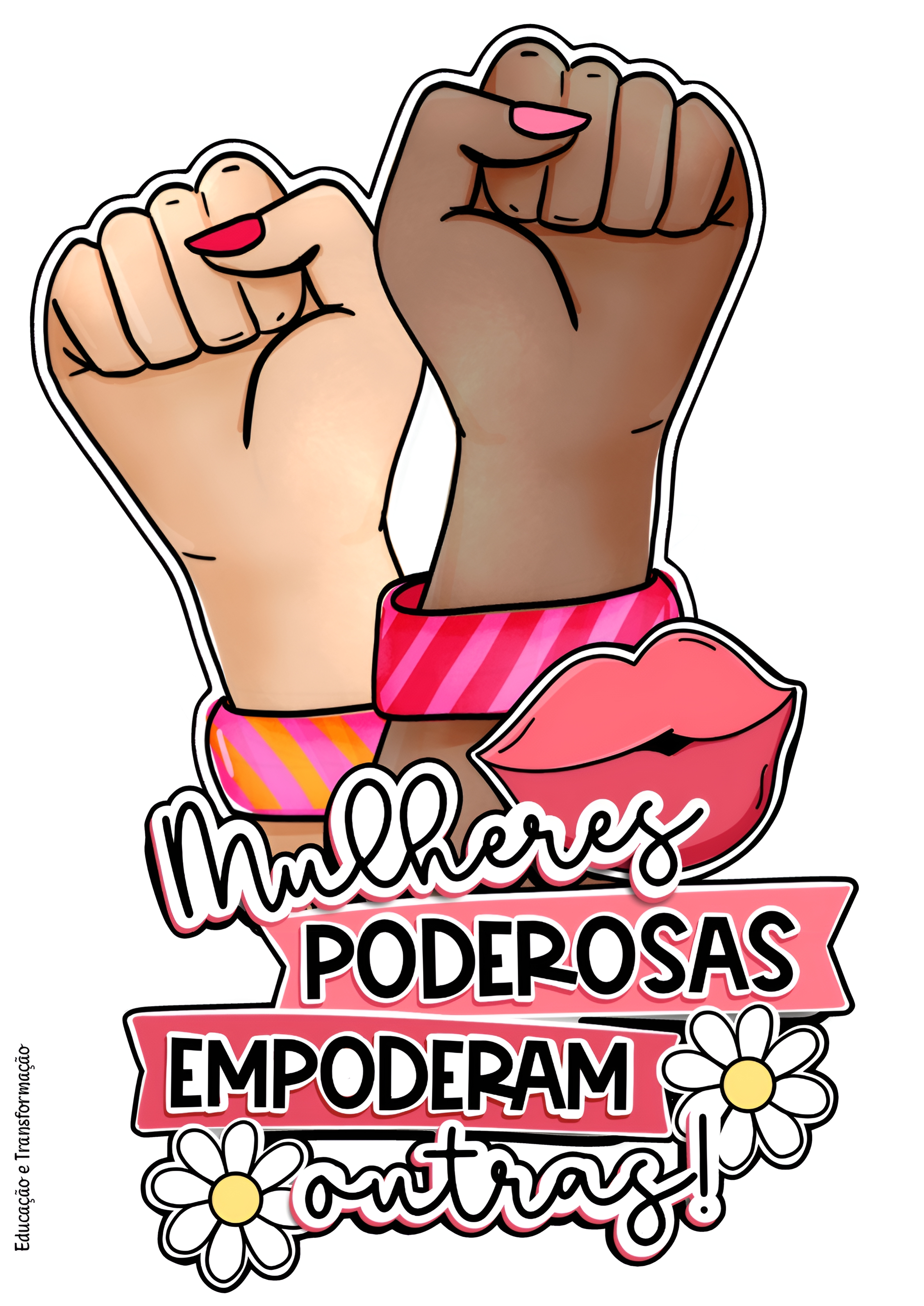 painel dia da mulher instagramável