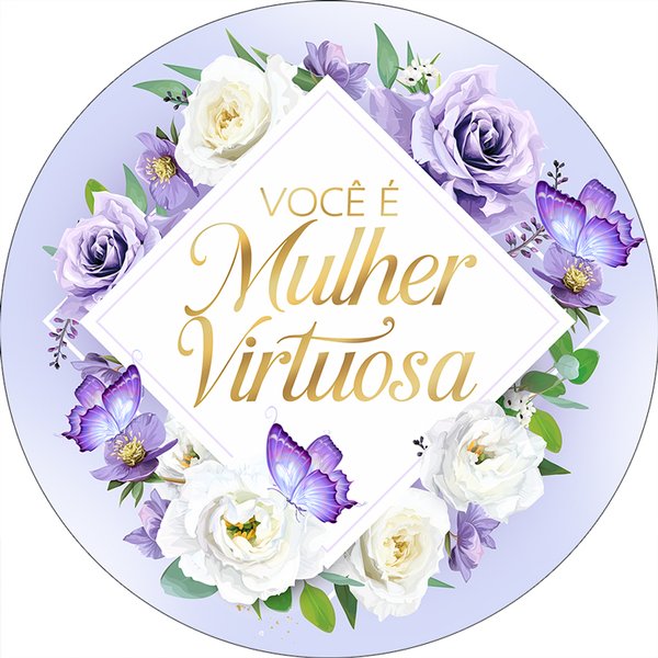 painel dia da mulher rústico