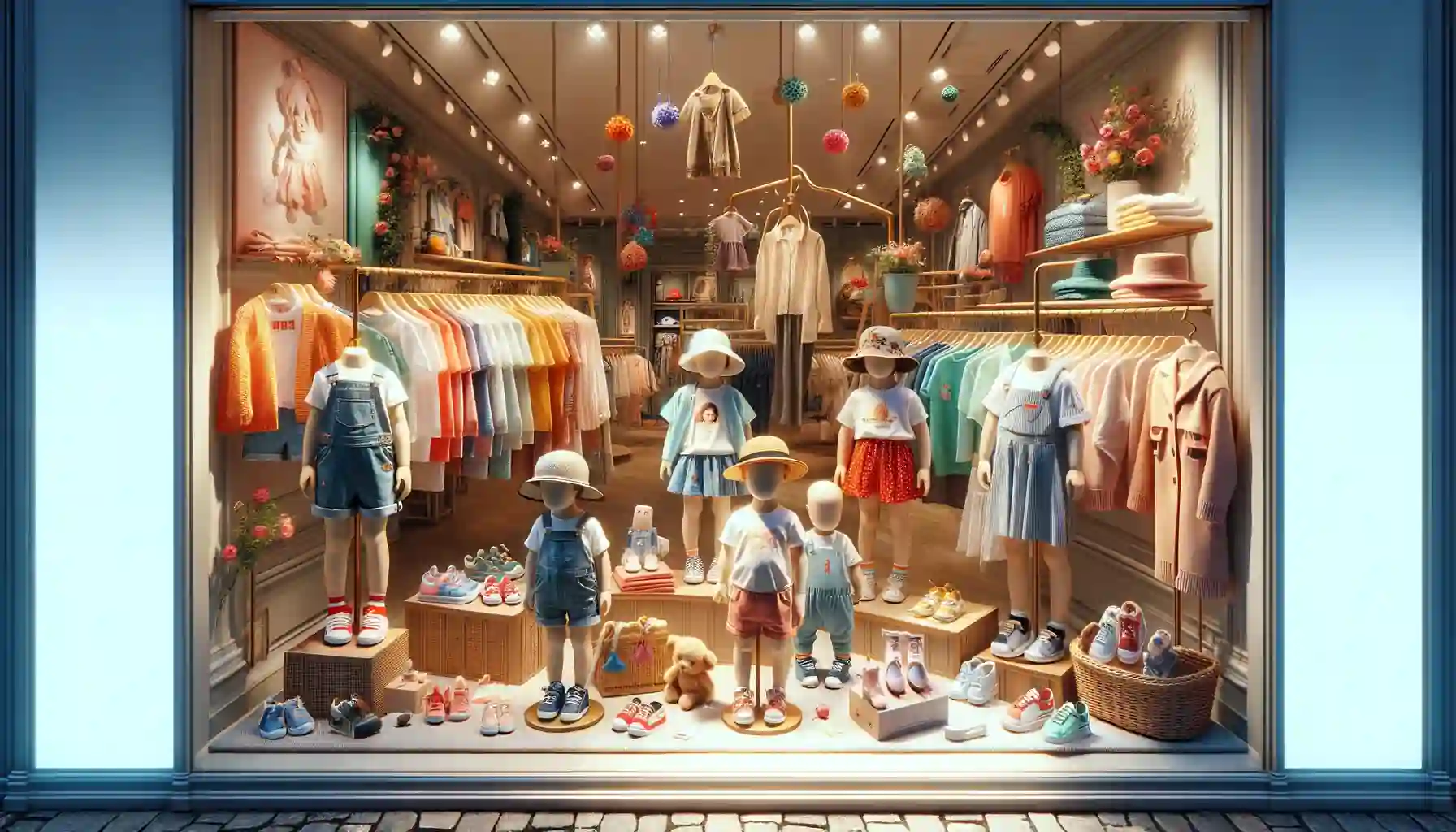 vitrine dia das crianças vs vitrine dia dos namorados