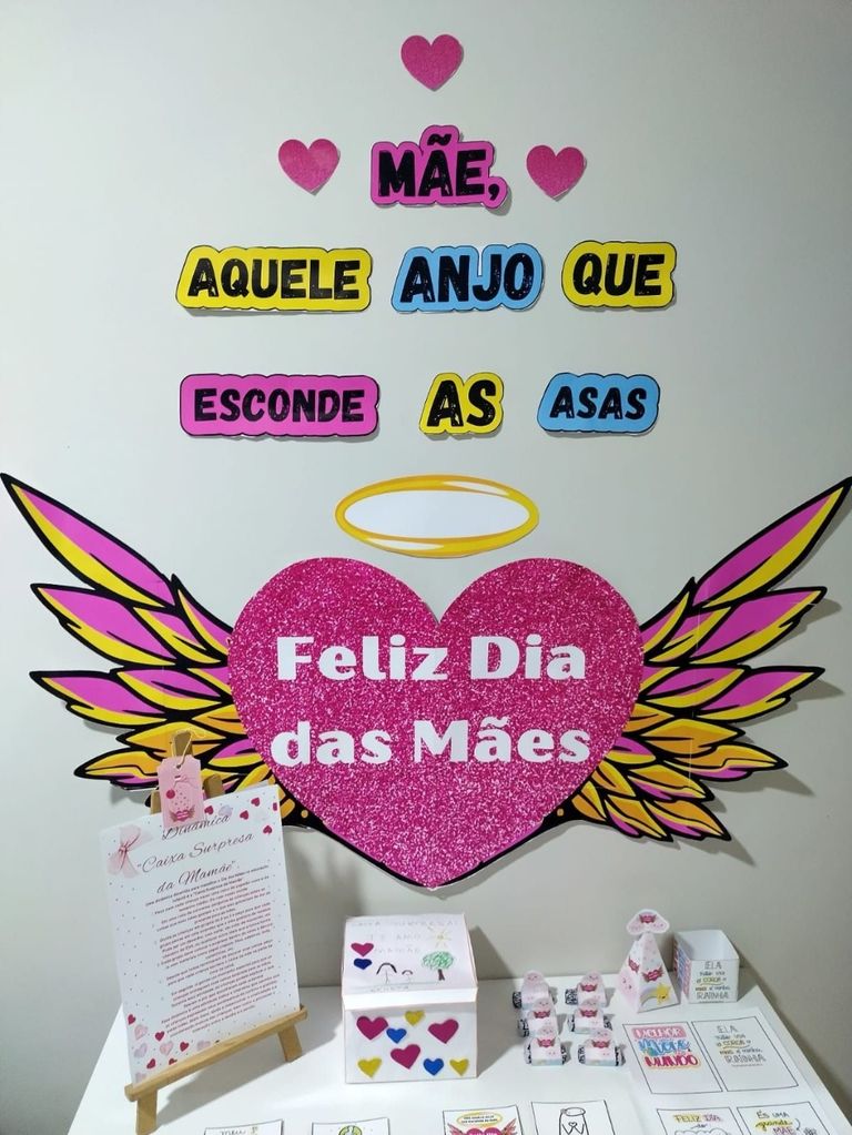 ideias afetivas dia das mães escola