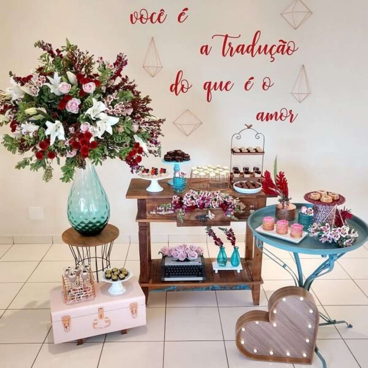 decoração dia das mães pronta versus faça você mesmo