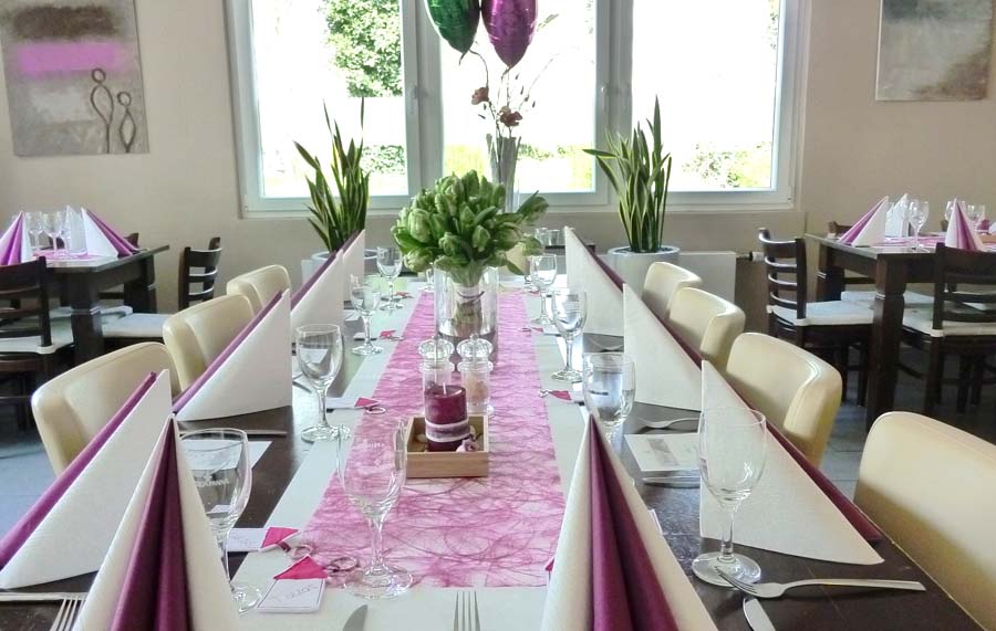 decoração dia das mães restaurante