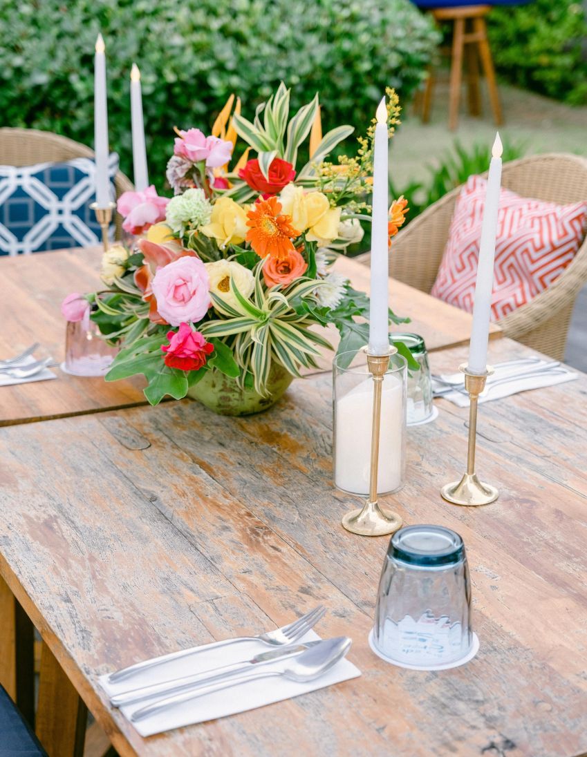 restaurante x casa decoração dia das mães