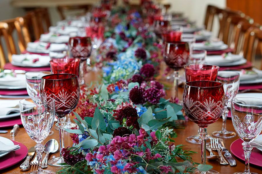 decoração de mesa de restaurante para dia das mães