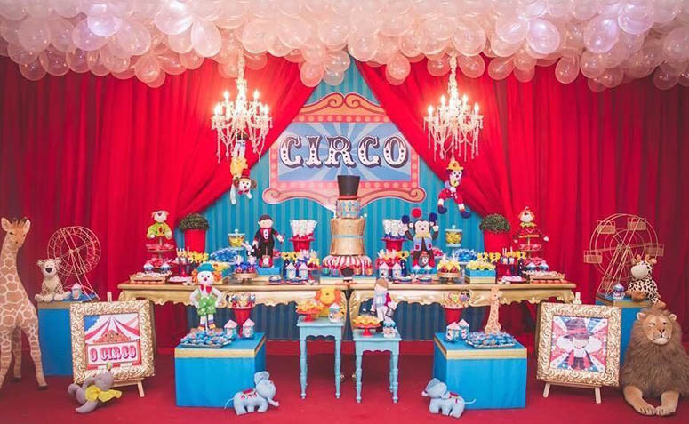 decoração dia do circo educação infantil