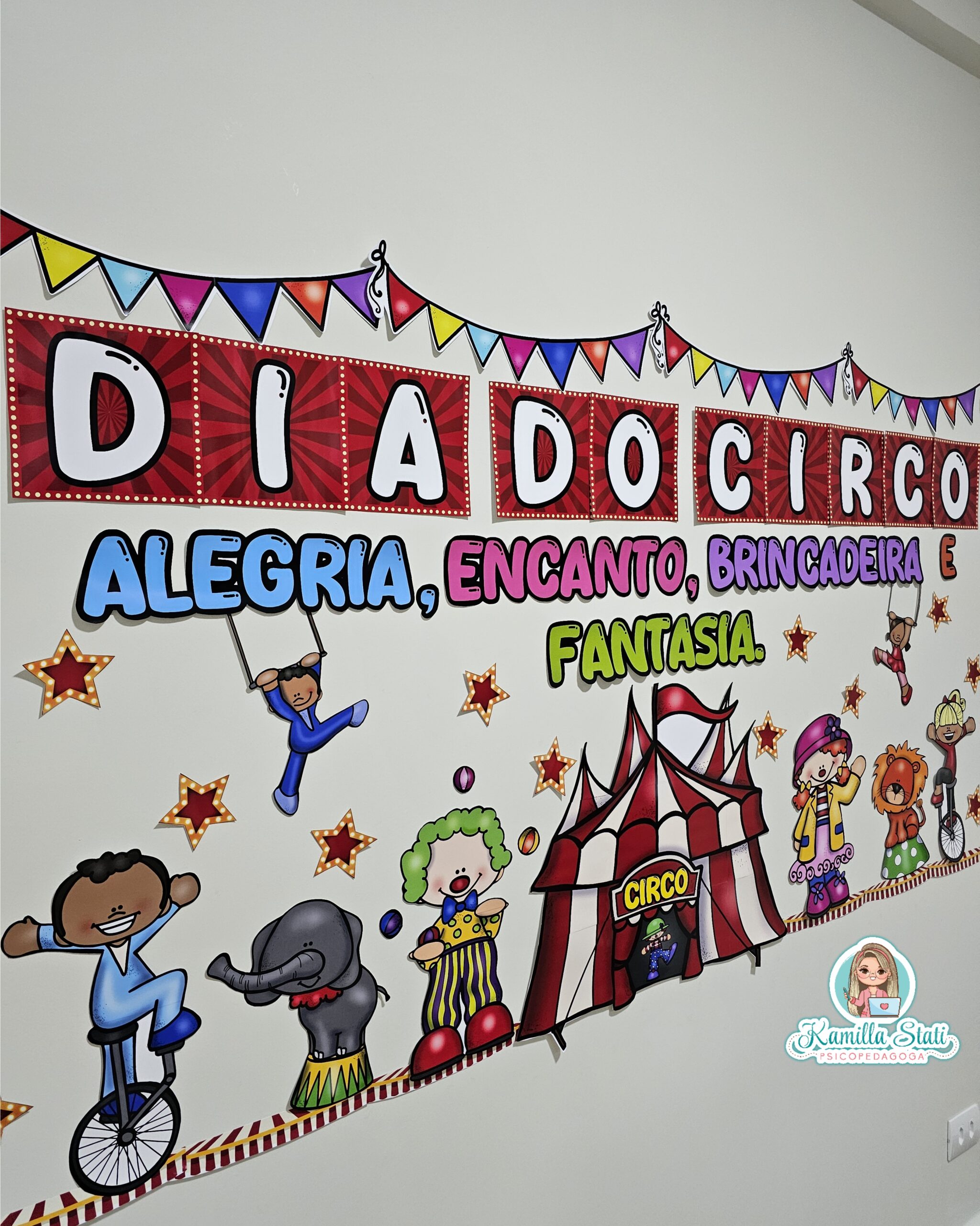 decoração dia do circo vs festa circo infantil