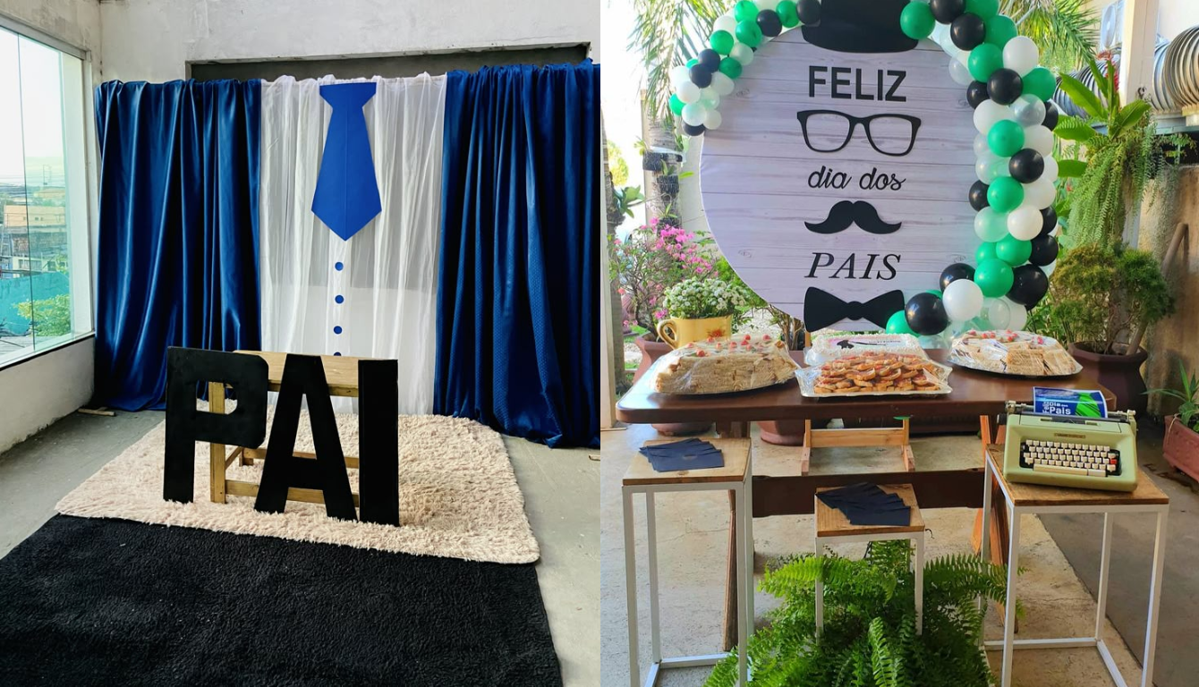 decoração dia dos pais ministério infantil igreja