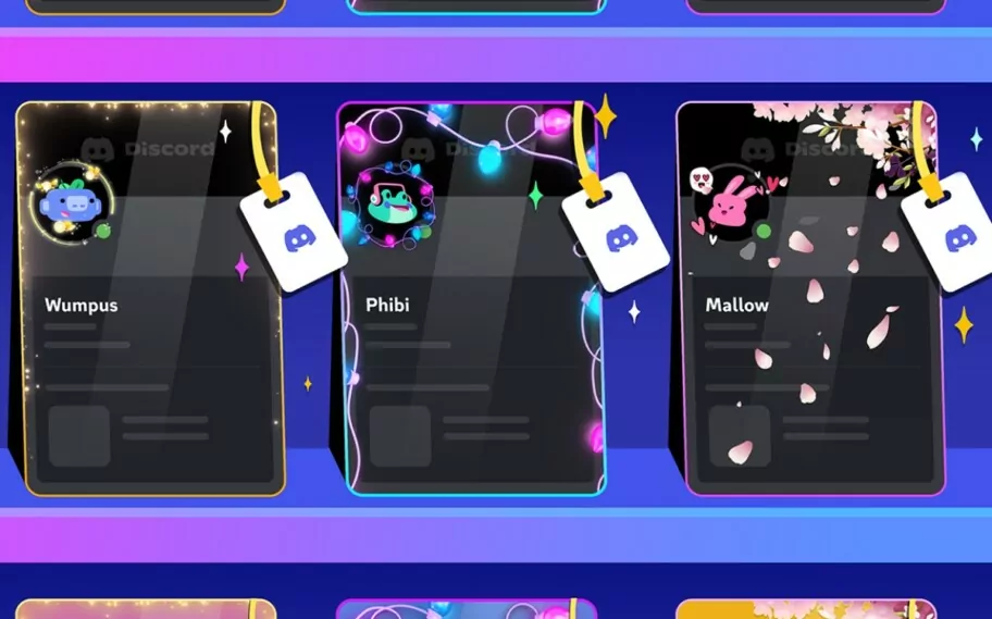 efeitos visuais discord