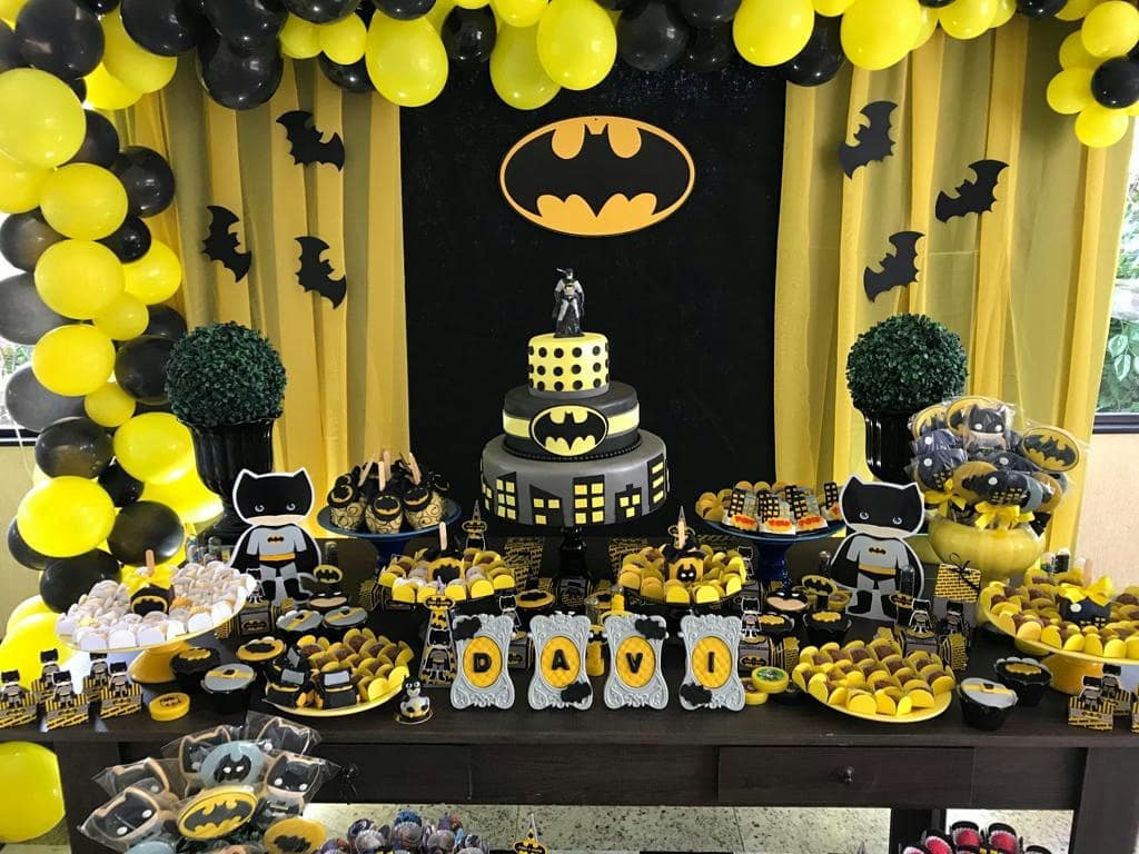 festa do batman em casa