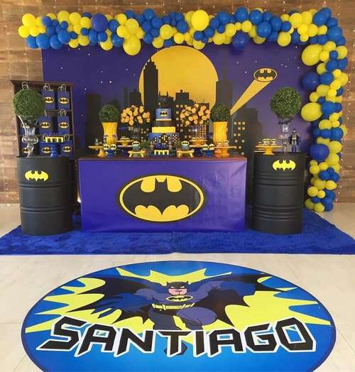 centro de mesa batman