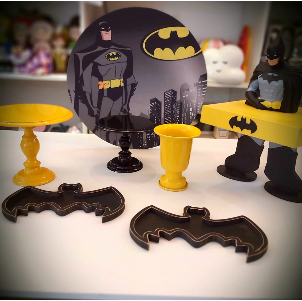 cores festa batman