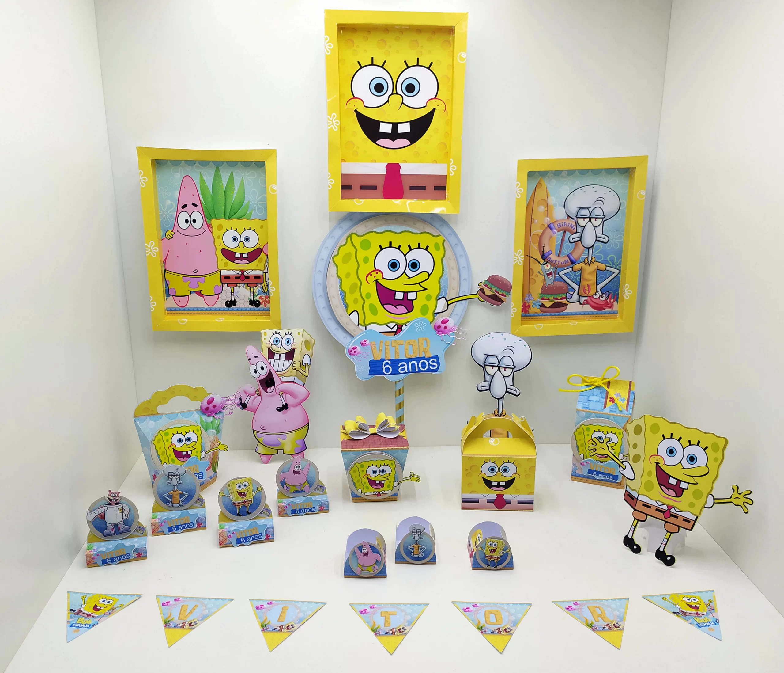 balões bob esponja
