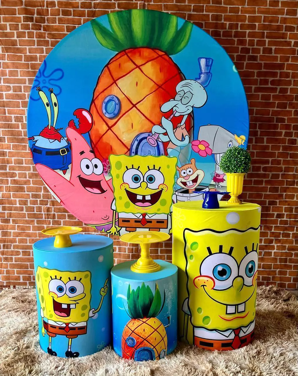 painel bob esponja