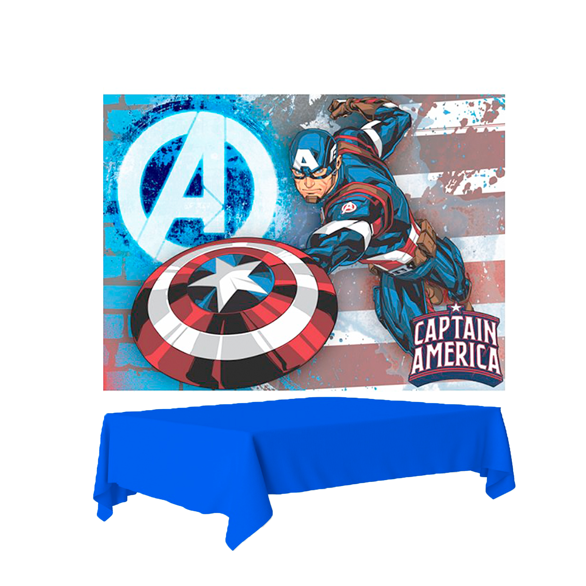 decoração capitão américa para quarto de menino