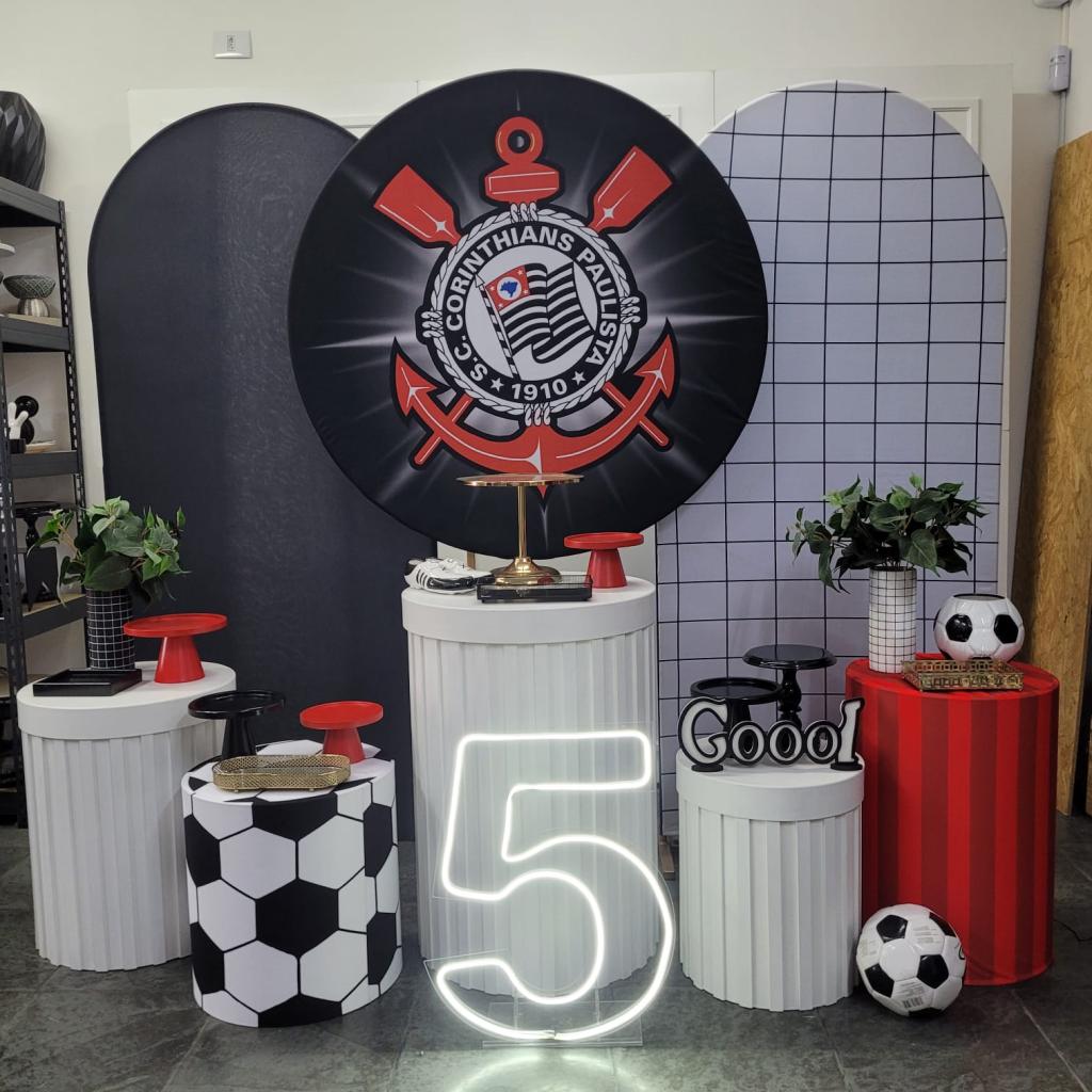 decoração corinthians sala