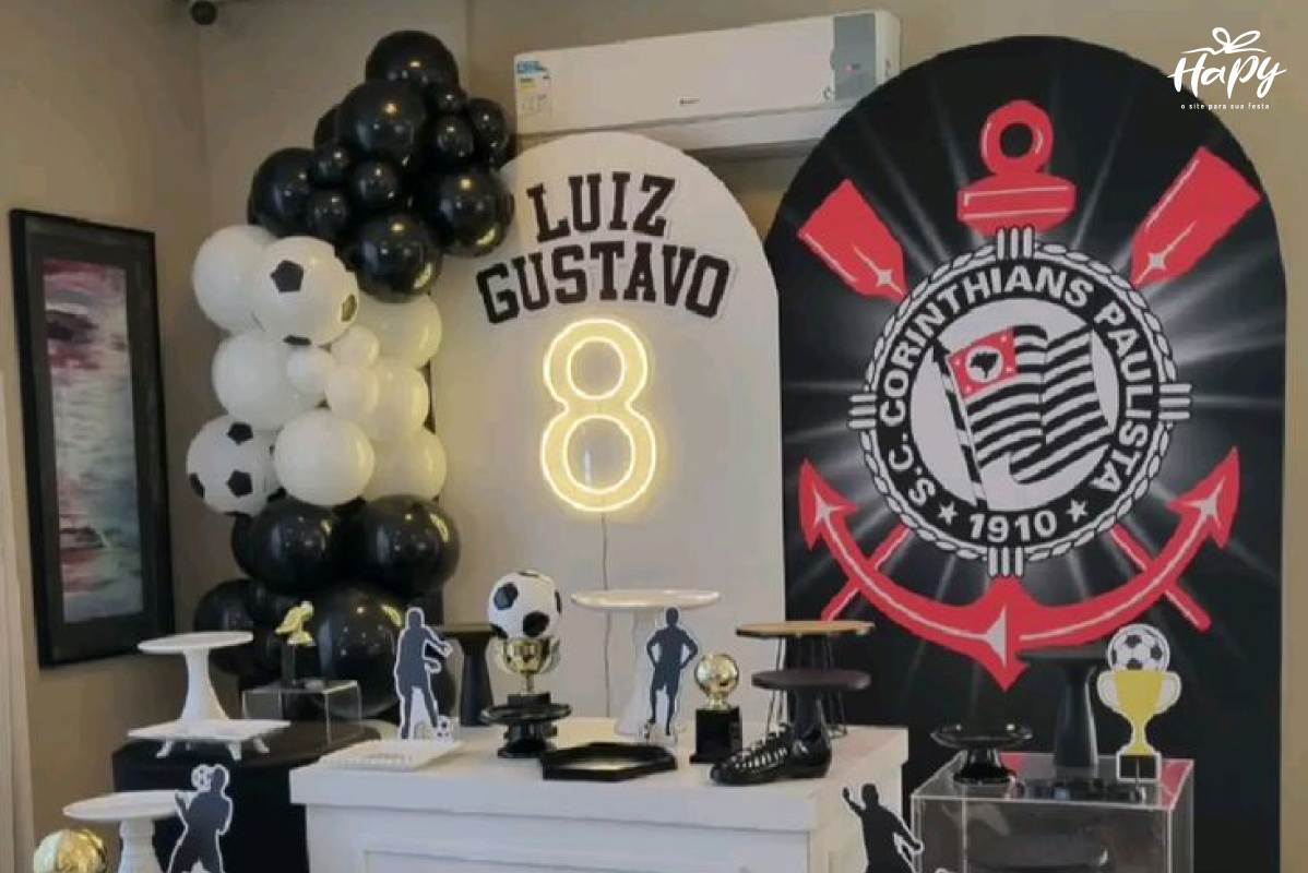 ideias decoração corinthians