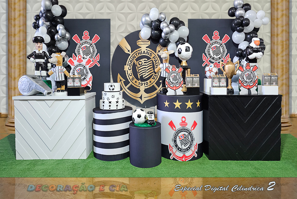 itens decoração corinthians