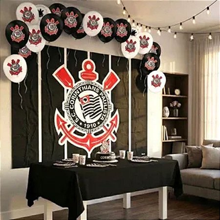decoração corinthians sala