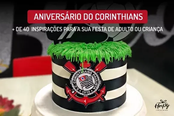 decoração corinthians infantil